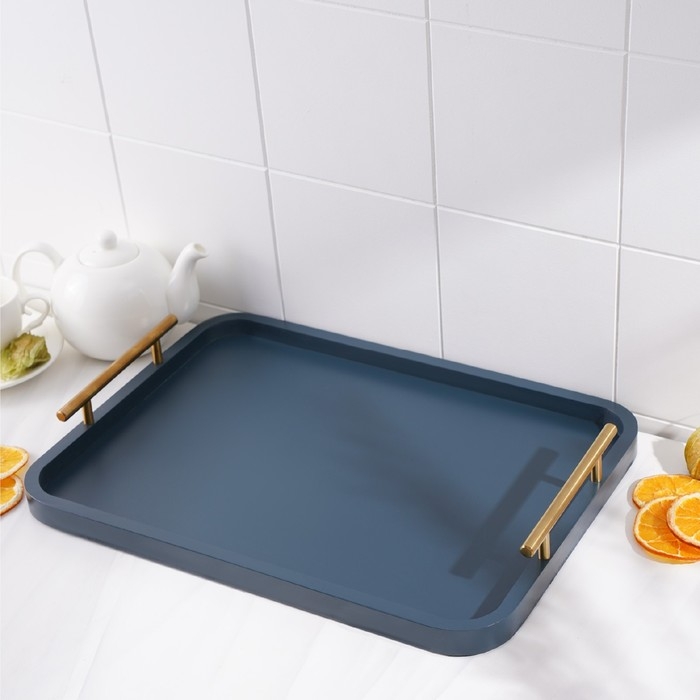 Поднос с ручками Magistro Garona, 40×29,5 см, бамбук