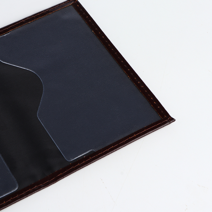 Обложка для паспорта, цвет коричневый Обложка для паспорта, цвет коричневый