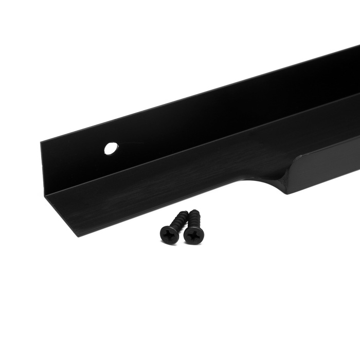 Ручка торцевая CAPPIO RP100BL, L=500 мм, цвет черный Ручка торцевая CAPPIO RP100BL, L=500 мм, цвет черный