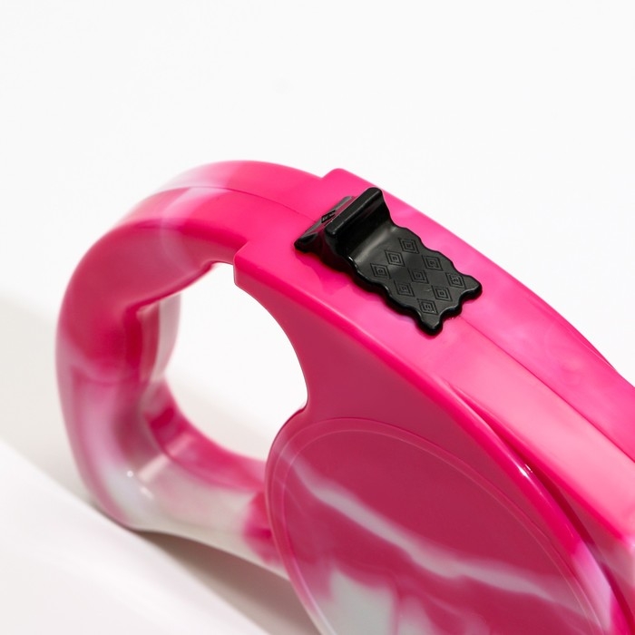 Рулетка Рулетка "Фантазия", 3 м, до 11,5 кг, розовая