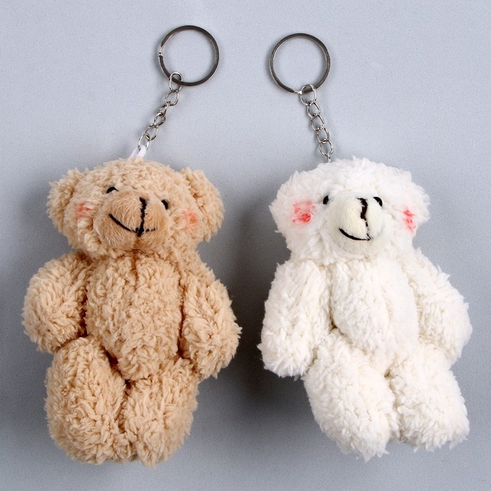 Мягкая игрушка &laquo;Мишутка&raquo; на подвесе, цвет МИКС