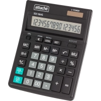 Калькулятор настольный&nbsp; Attache SDC-664S 16-разрядный черный 206х158х33мм