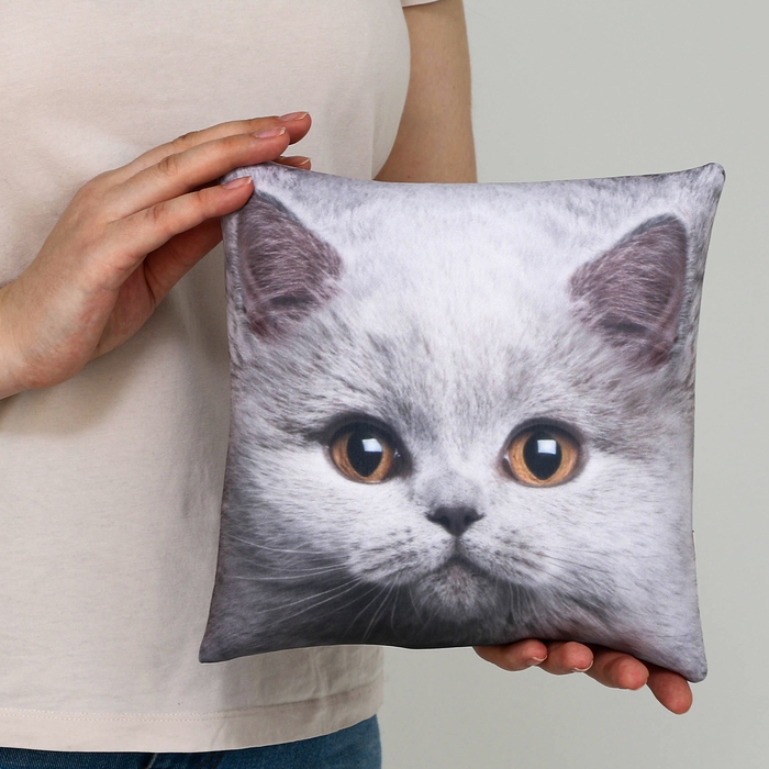 Подушка антистресс, кот "Британец"