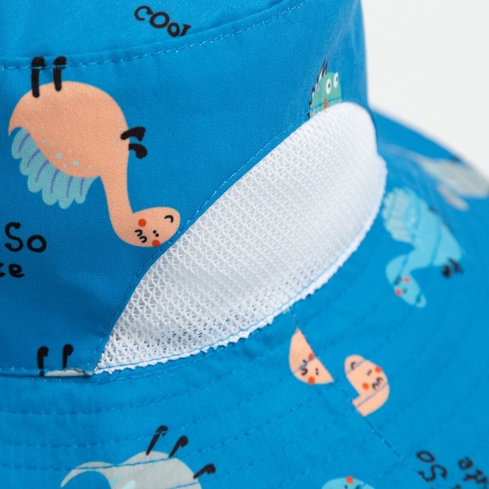 Панама детская MINAKU Панама детская MINAKU "Дино", цв, синий, р-р 54