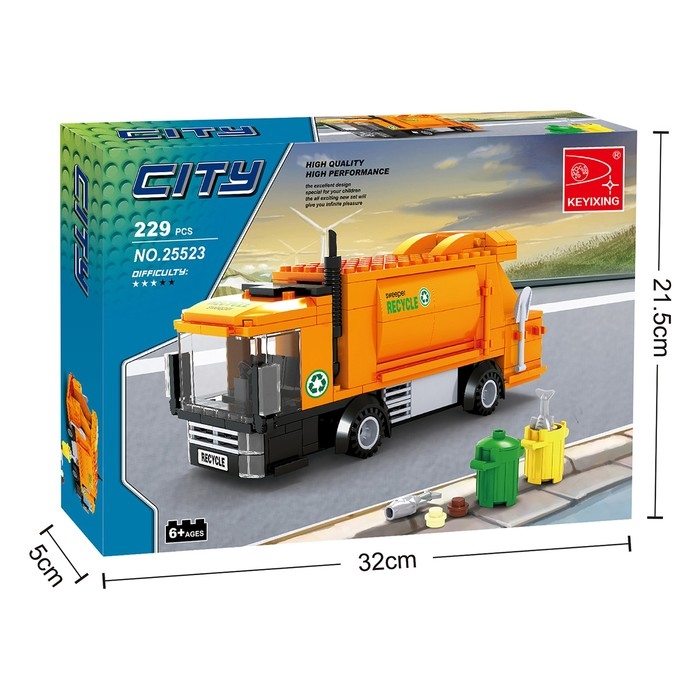 Конструктор &laquo;Город. Переработка отходов&raquo;, 233 детали