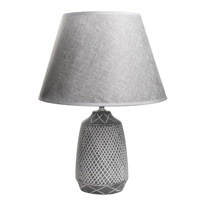 Настольная лампа Настольная лампа "Медея" МИКС Е27 40Вт серый 24х24х38 см RISALUX