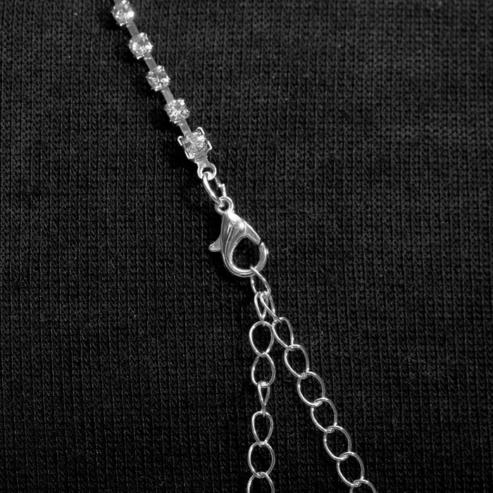 Портупея «Минимал» 2 нити, цвет белый в серебре Портупея «Минимал» 2 нити, цвет белый в серебре