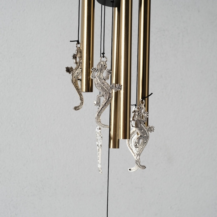Музыка ветра металл Музыка ветра металл "Ящерицы" 5 трубок 60 см