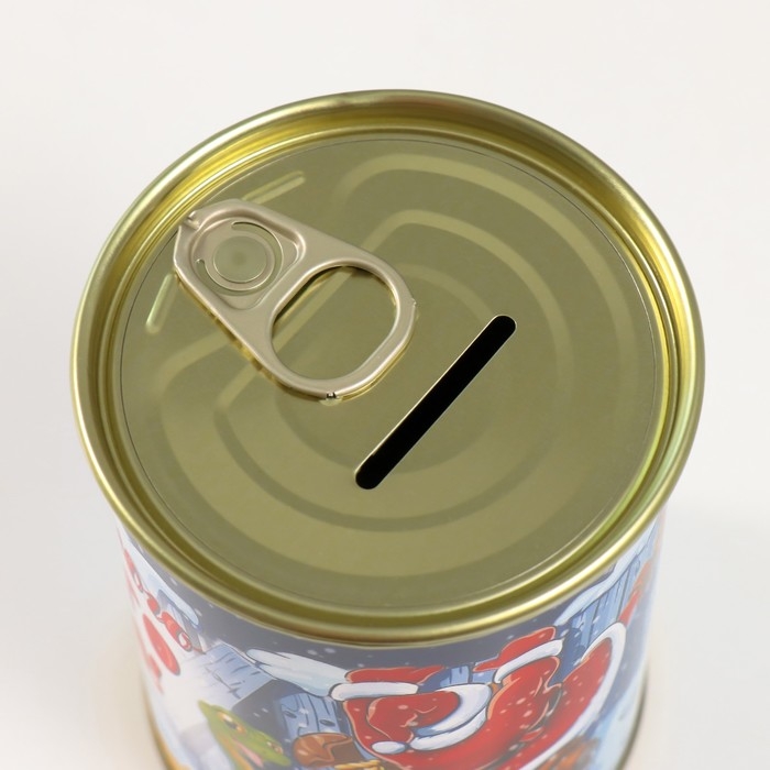 Копилка-банка металл Копилка-банка металл "Сказочного нового года"