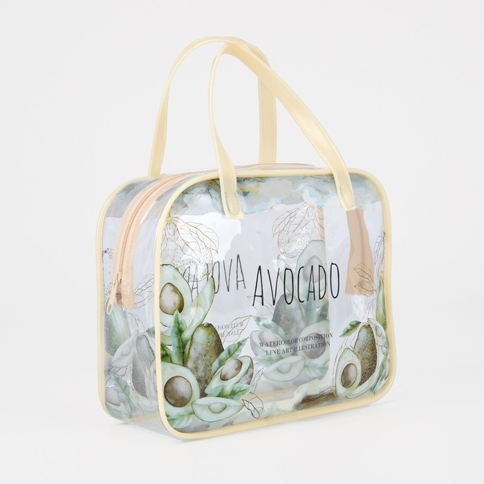 Косметичка на молнии, цвет бежевый Косметичка на молнии, цвет бежевый