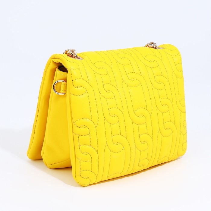 Сумка-мессенджер на магнитах, цвет жёлтый Сумка-мессенджер на магнитах, цвет жёлтый