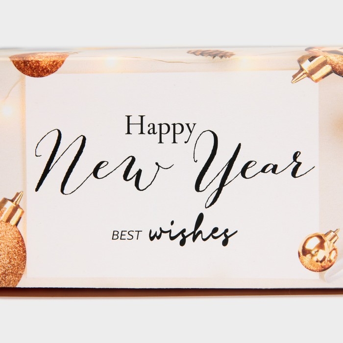 Коробка для кондитерских изделий с окном «Шары», 26 х 10 х 8 см, Новый год Коробка для кондитерских изделий с окном «Шары», 26 х 10 х 8 см, Новый год