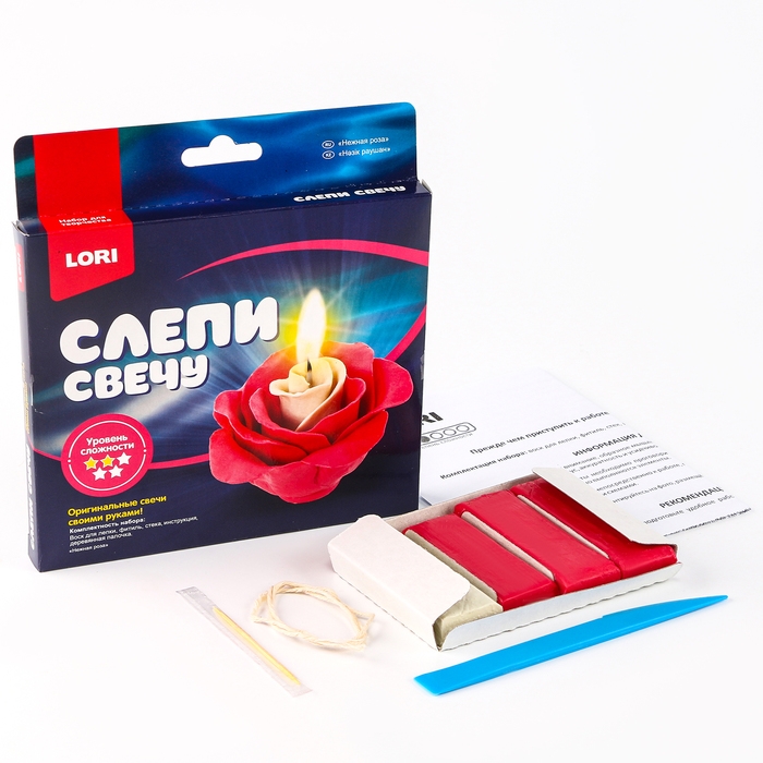 Слепи свечу Слепи свечу "Нежная роза" Пз/С-002