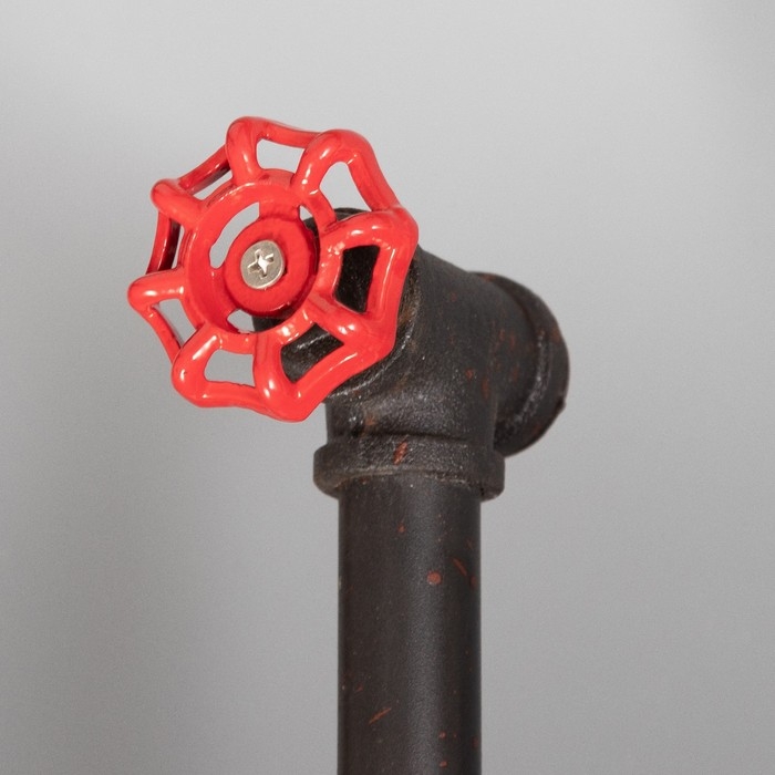 Бра "Полка" 2хЕ27 40Вт черный 43х34х21см