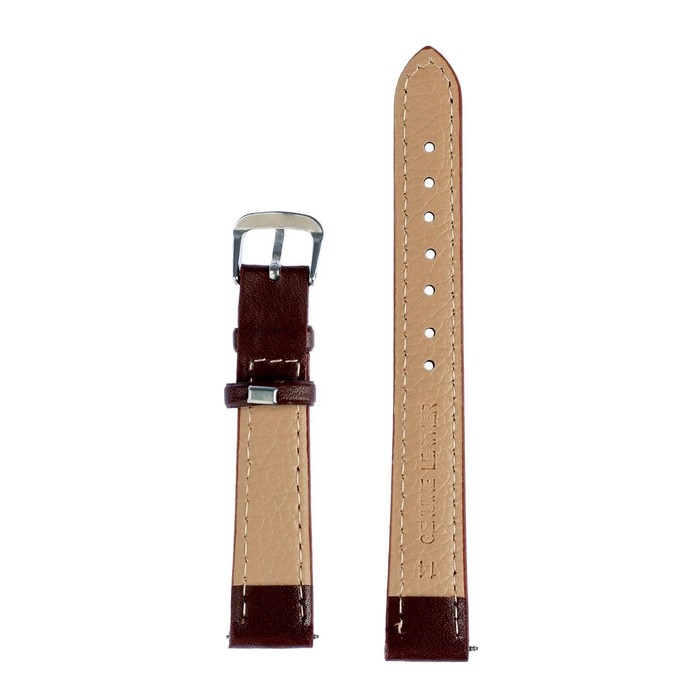 Ремешок для часов Ремешок для часов "Соломон", 14 мм, натуральная кожа, l-18 см, коричневый