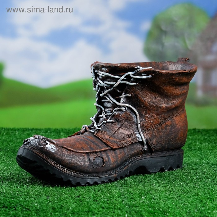 Фигурное кашпо Фигурное кашпо "Башмак" 33х18см