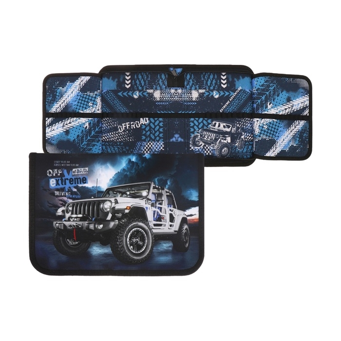 Пенал 1 секция, 140 х 200 х 40 мм, 2 откидные планки, тканевый, ПКТ 09-20 Пенал 1 секция, 140 х 200 х 40 мм, 2 откидные планки, тканевый, ПКТ 09-20 "Джип"