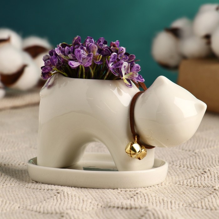 Горшок  Горшок "Котенок" 9х5х6см