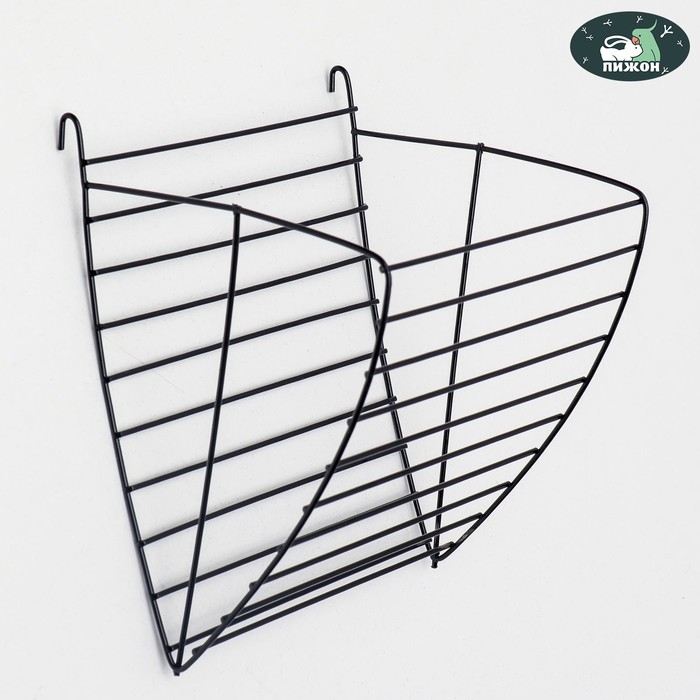 Кормушка для сена металлическая, 17 х 14 х 16 см Кормушка для сена металлическая, 17 х 14 х 16 см