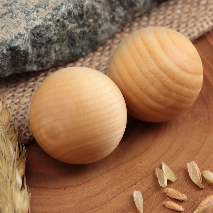 Сувенир Сувенир "Шар здоровья", липа, 3 см,