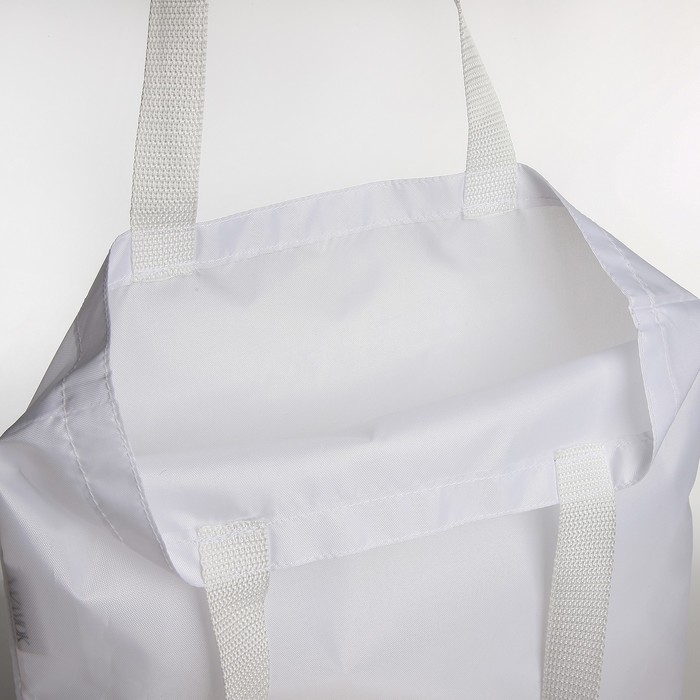 Шопер однотонный, 35х0.5х40 см, оксфорд 210D, 80 гр , без подклада, белый Шопер однотонный, 35х0.5х40 см, оксфорд 210D, 80 гр , без подклада, белый