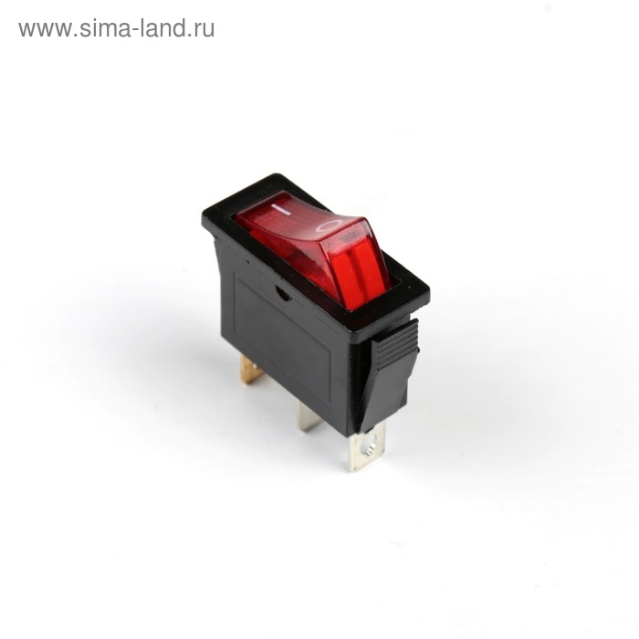 Кнопка - выключатель, прямоугольный, с подсветкой Кнопка - выключатель, прямоугольный, с подсветкой