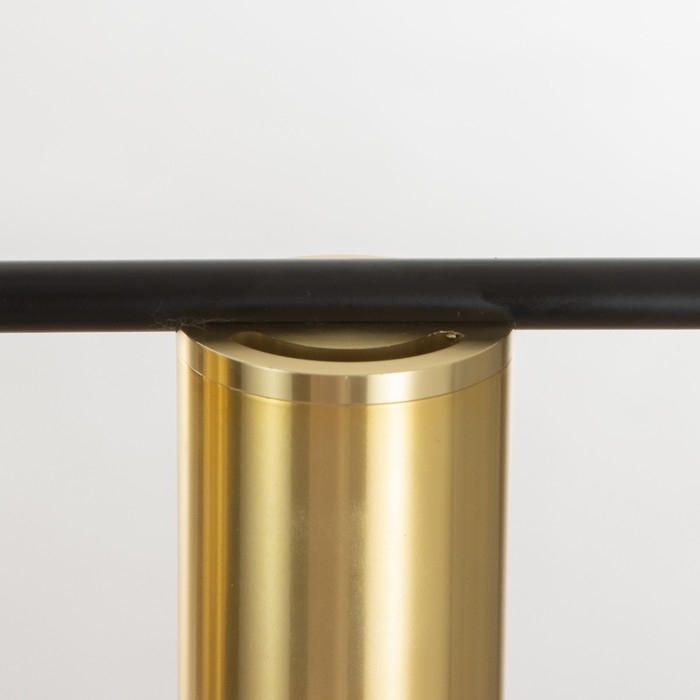 Светильник Светильник "Одли" 5хGU10 черно-золотой 80х20х65 см