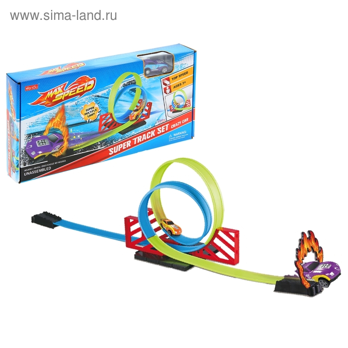 Автотрек «Гонка по кольцу», длина трассы 232 см Автотрек «Гонка по кольцу», длина трассы 232 см