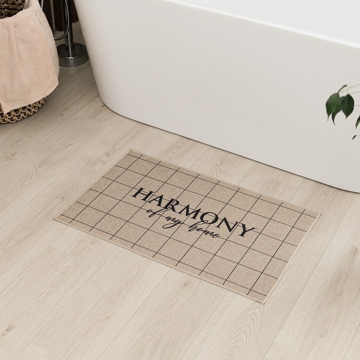 Коврик для ванной Этель Коврик для ванной Этель "Harmony", 48х78 см