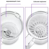 Кухонный блендер измельчитель с чашей КТ-2320 - 500 Вт Кухонный блендер измельчитель с чашей КТ-2320 - 500 Вт