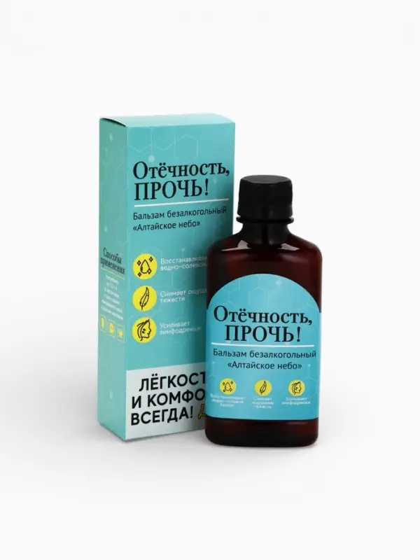 Бальзам безалкогольный &laquo;Отёчность прочь&raquo;, 250 мл.