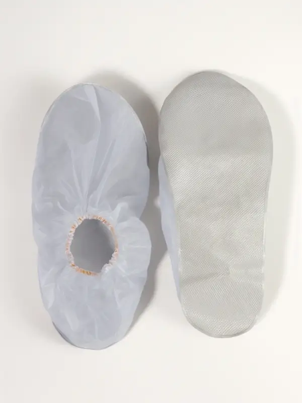 Чехлы для обуви, р-р M (37-40), 29 см, пара, серые