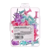 Кнопки силовые 50 штук, пастель ассорти