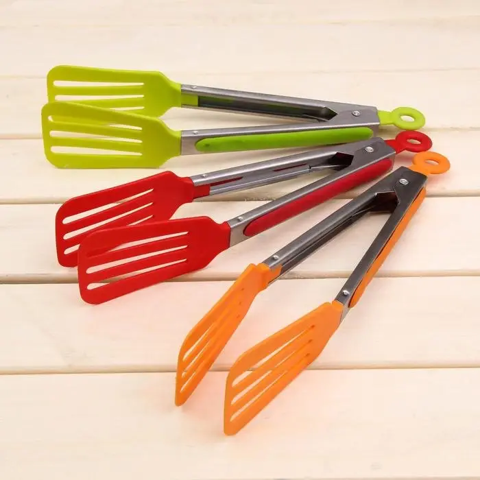 Щипцы для рыбы Доляна «Лопатка», 25 см, цвет МИКС Щипцы для рыбы Доляна «Лопатка», 25 см, цвет МИКС