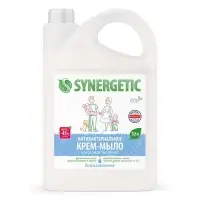 Крем-мыло Synergetic &laquo;Кокосовое молочко&raquo;, антибактериальное, 3.5 л