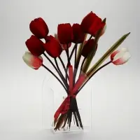 Ваза для цветов Flowers, акрил, 14&times;20&times;5.5 см