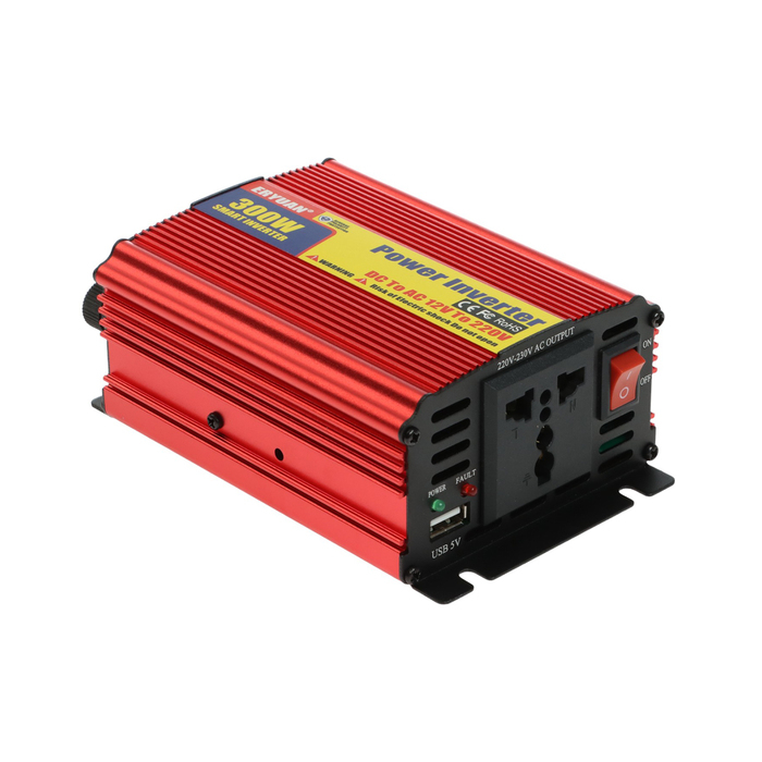 Преобразователь напряжения 12/220 В, 300 Вт, USB выход Преобразователь напряжения 12/220 В, 300 Вт, USB выход