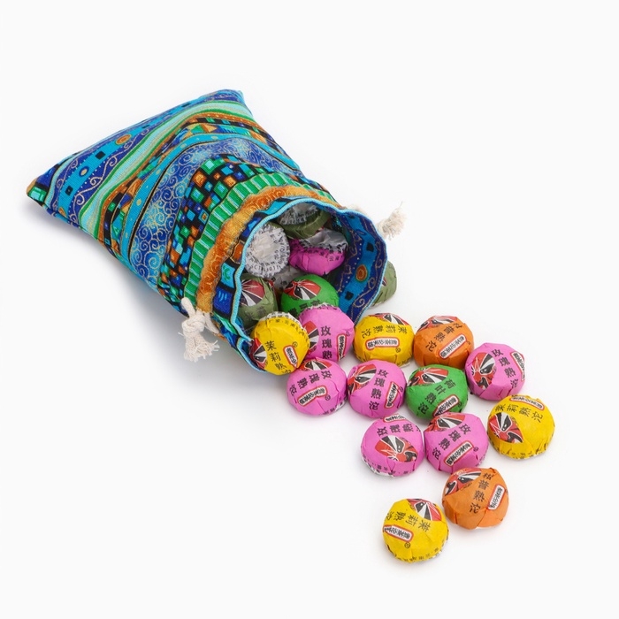 Китайский выдержанный чай подарочный Китайский выдержанный чай подарочный "Шу пуэр. Ассорти", 5 видов, 250 г, Юньнань