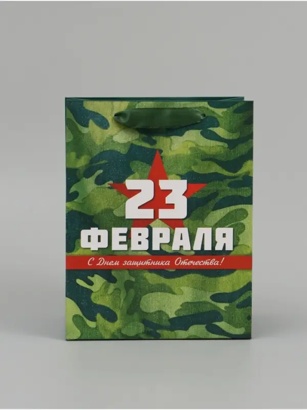 Набор подарочных ламинированных пакетов &laquo;Звезда&raquo;, 10 шт, 18 &times; 23 &times; 10 см