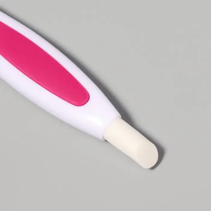 Триммер-пушер, 13 см, прорезиненная ручка, МИКС