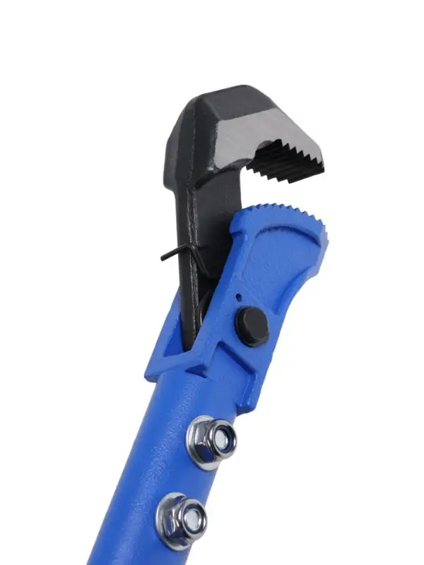 Ключ трубный быстрозажимной ТУНДРА, раскрытие от 15 до 40 мм, 450 мм