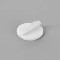 Клейкая лента двухсторонняя "Круглый белый" диаметр 0,8 см на листе 414 шт