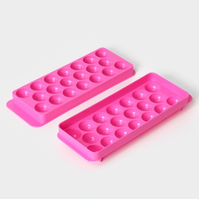 Форма для льда «Шар», 20 ячеек, цвет МИКС Форма для льда «Шар», 20 ячеек, цвет МИКС