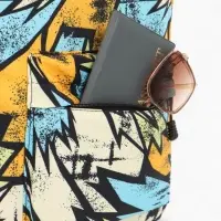 Рюкзак школьный, на молнии, три наружных кармана, 30&times;13&times;42 см, разноцветный