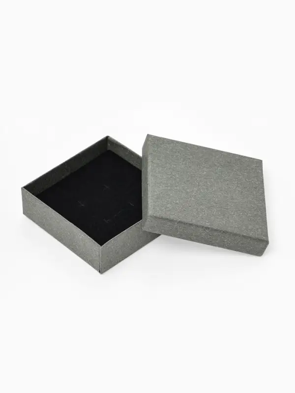 Коробочка подарочная под набор &laquo;Лофт&raquo;, 9&times;9 см, (полезная часть 8.5&times;7.8 см), серая