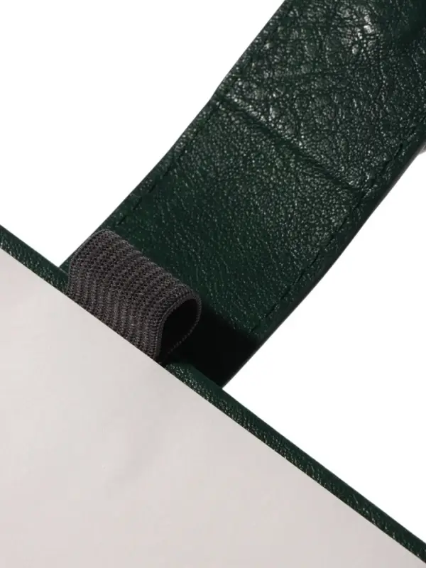 Ежедневник недатированный формат А5, с хлястиком, 112л, линия, пвх, Зеленый Ежедневник недатированный формат А5, с хлястиком, 112л, линия, пвх, Зеленый