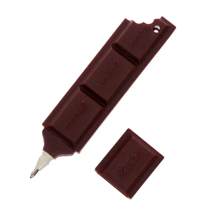 Ручка-прикол &laquo;Шоколадка&raquo;, синий стержень, шариковая, МИКС