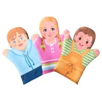 Домашний кукольный театр &laquo;Семья&raquo;, 7 кукол-перчаток