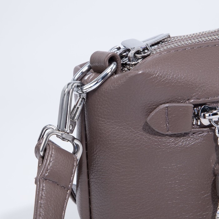 Сумка кросс-боди на молнии, цвет пудра Сумка кросс-боди на молнии, цвет пудра