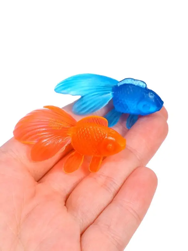 Игровой набор &laquo;Весёлая рыбалка&raquo;, 10 рыбок, сачок, МИКС